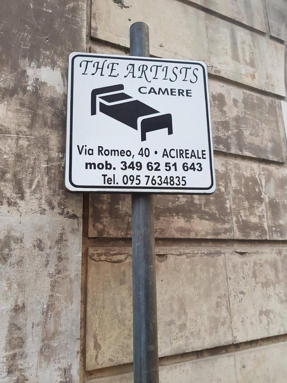 The Artists Bed and Breakfast Acireale Exteriör bild